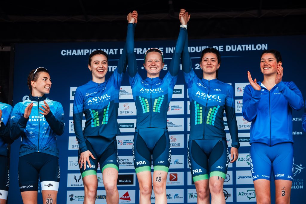 Championnats de france de duathlon, des titres et des médailles pour nos jeunes duj2 394