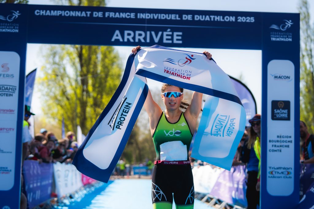 Championnats de France de duathlon, de belles courses à suivre FFTRI FRANCE DUATHLON MACON DIMANCHE HD 2025 LILIAN MENETRIER 126 1024x683
